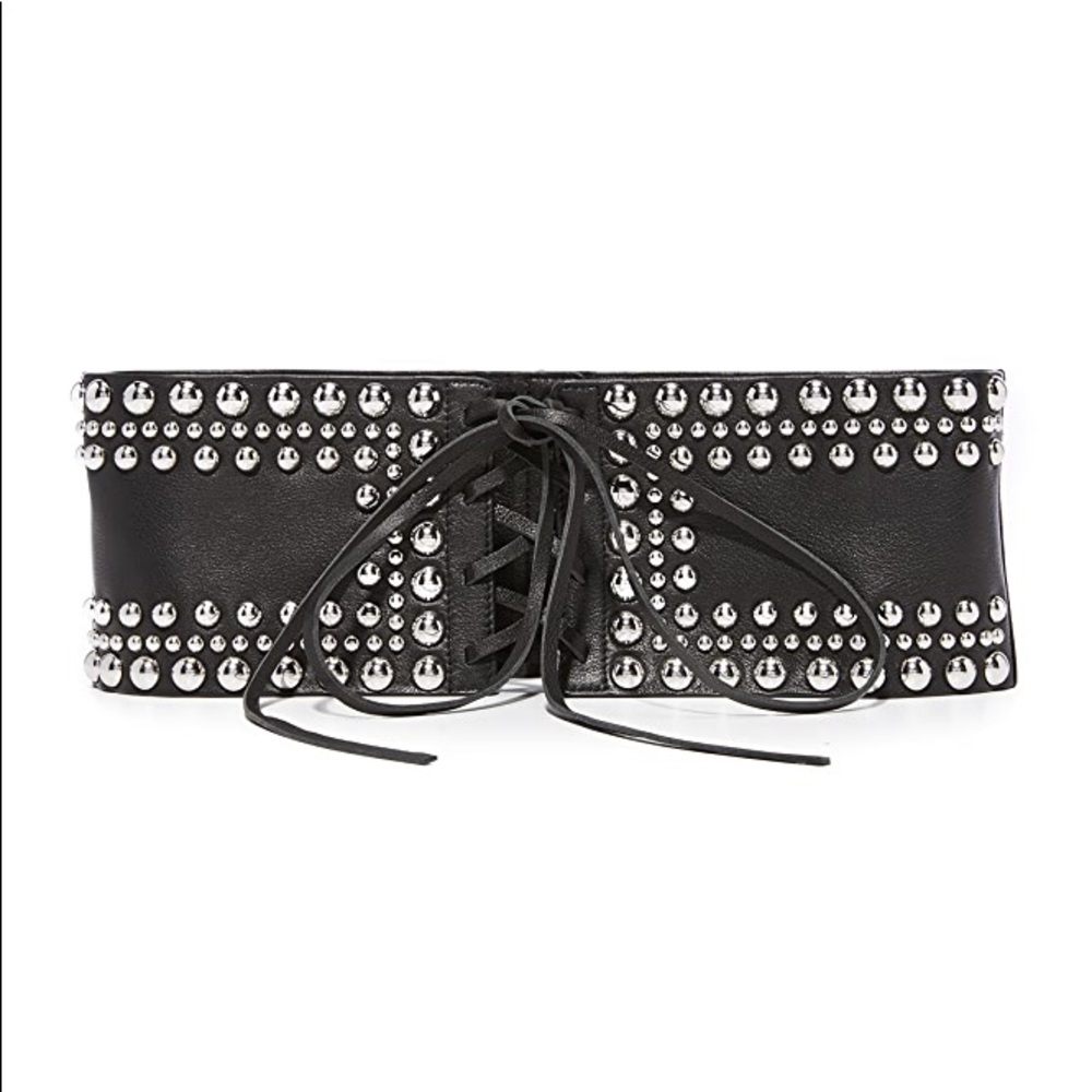 B Low the Belt Moto Corset Belt